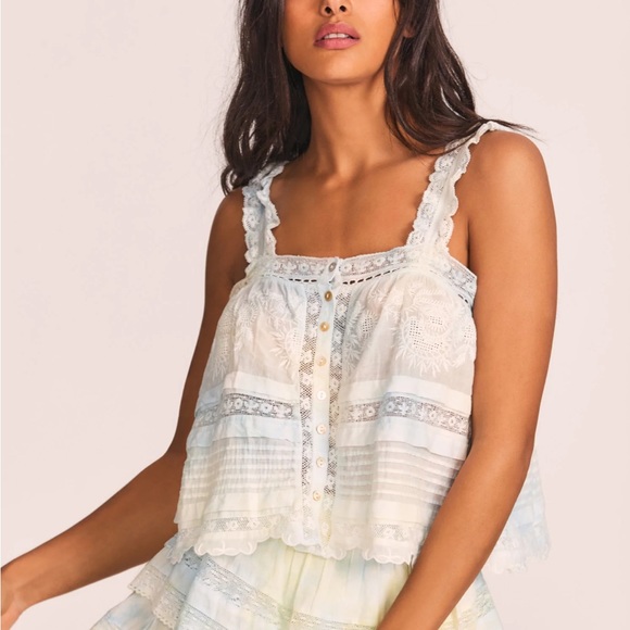 Love shack Fancy Sully top. - Picture 4 of 14